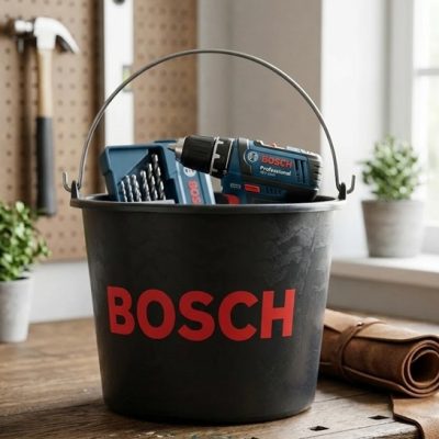 Zwarte emmer bedrukken 12 liter
