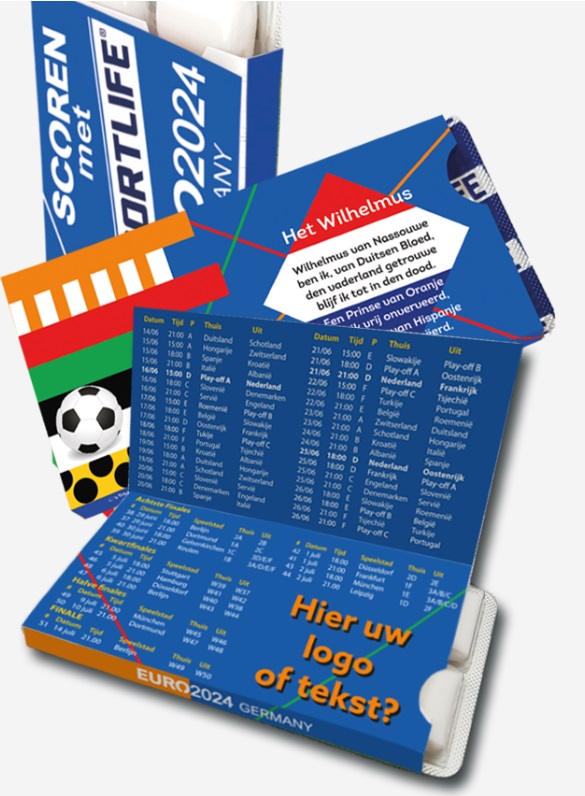 SPORTLIFE WK speelschema bedrukken