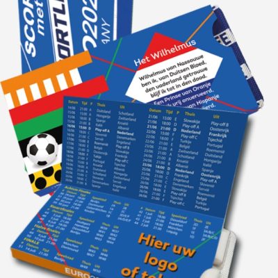 SPORTLIFE WK speelschema bedrukken