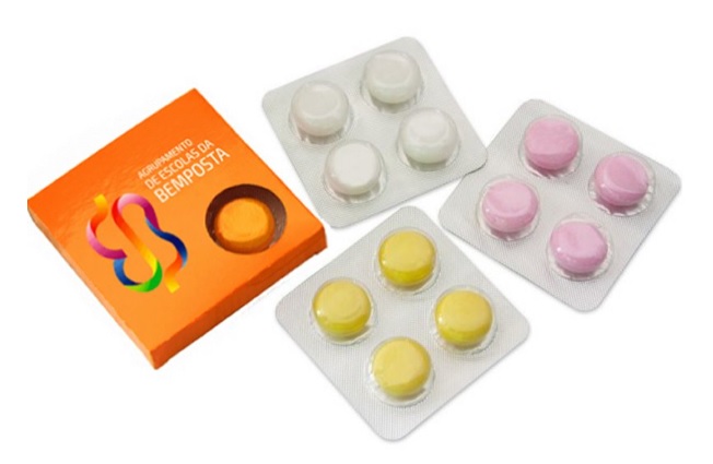 Mentos blister bedrukken Mentos blister bedrukken