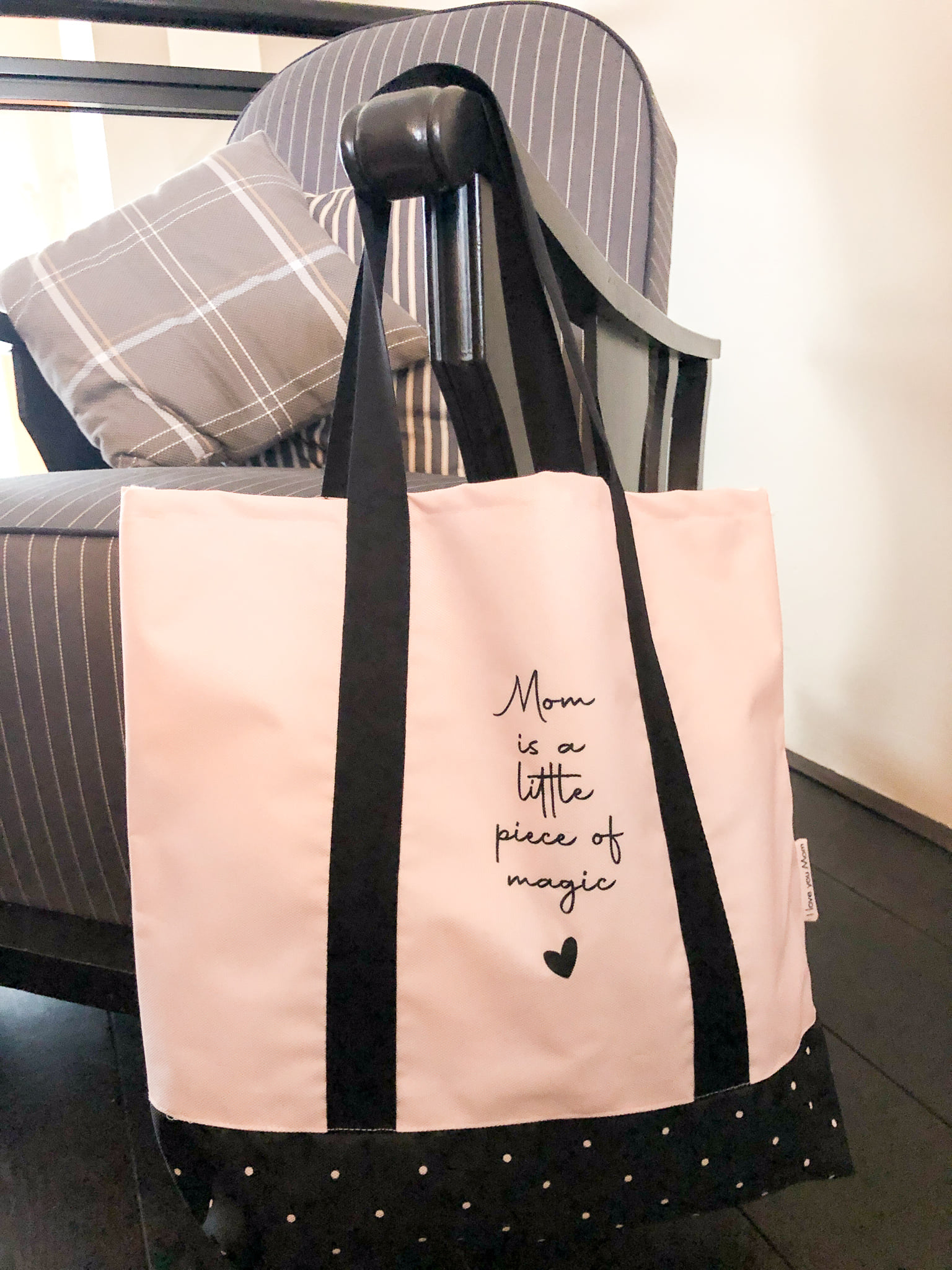 Tas met opdruk eigen design tote bag