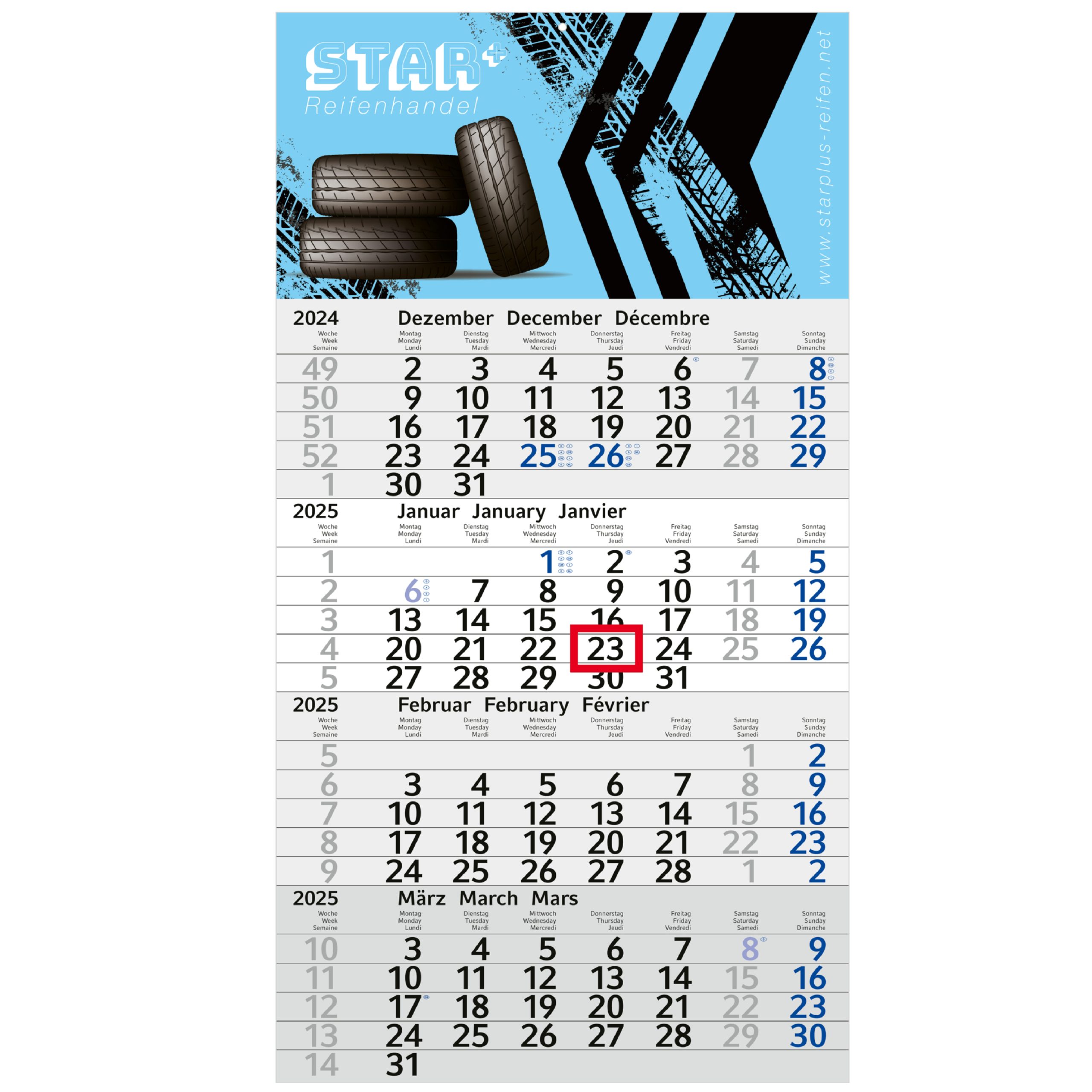 4-maands kalender 2027 bedrukken 4-maands kalender 2027 bedrukken