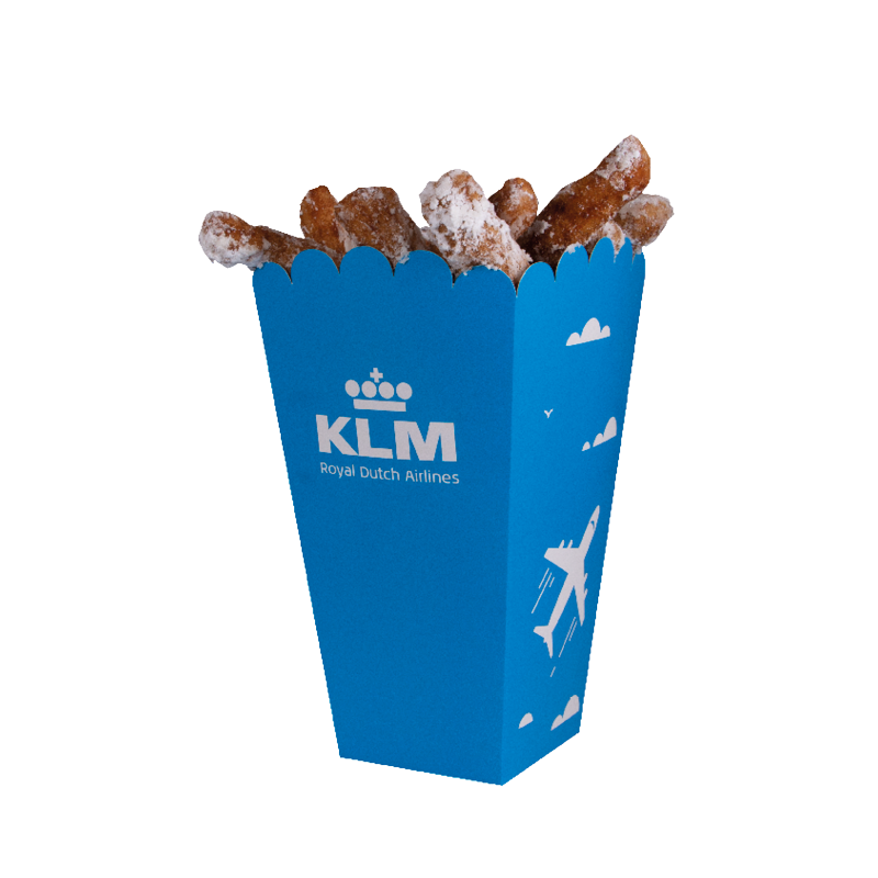 Popcorn bakjes bedrukken spoed