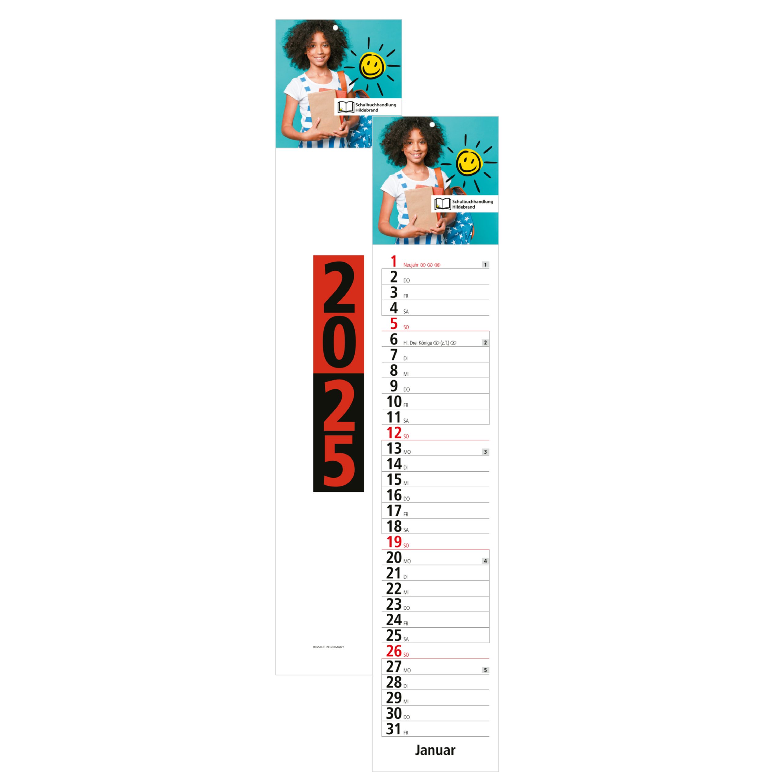 Stroken kalender 2027 bedrukken Stroken kalender 2027 bedrukken