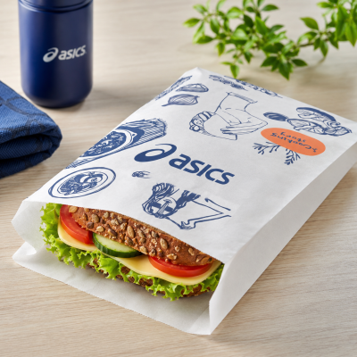 Papieren snackzak bedrukken