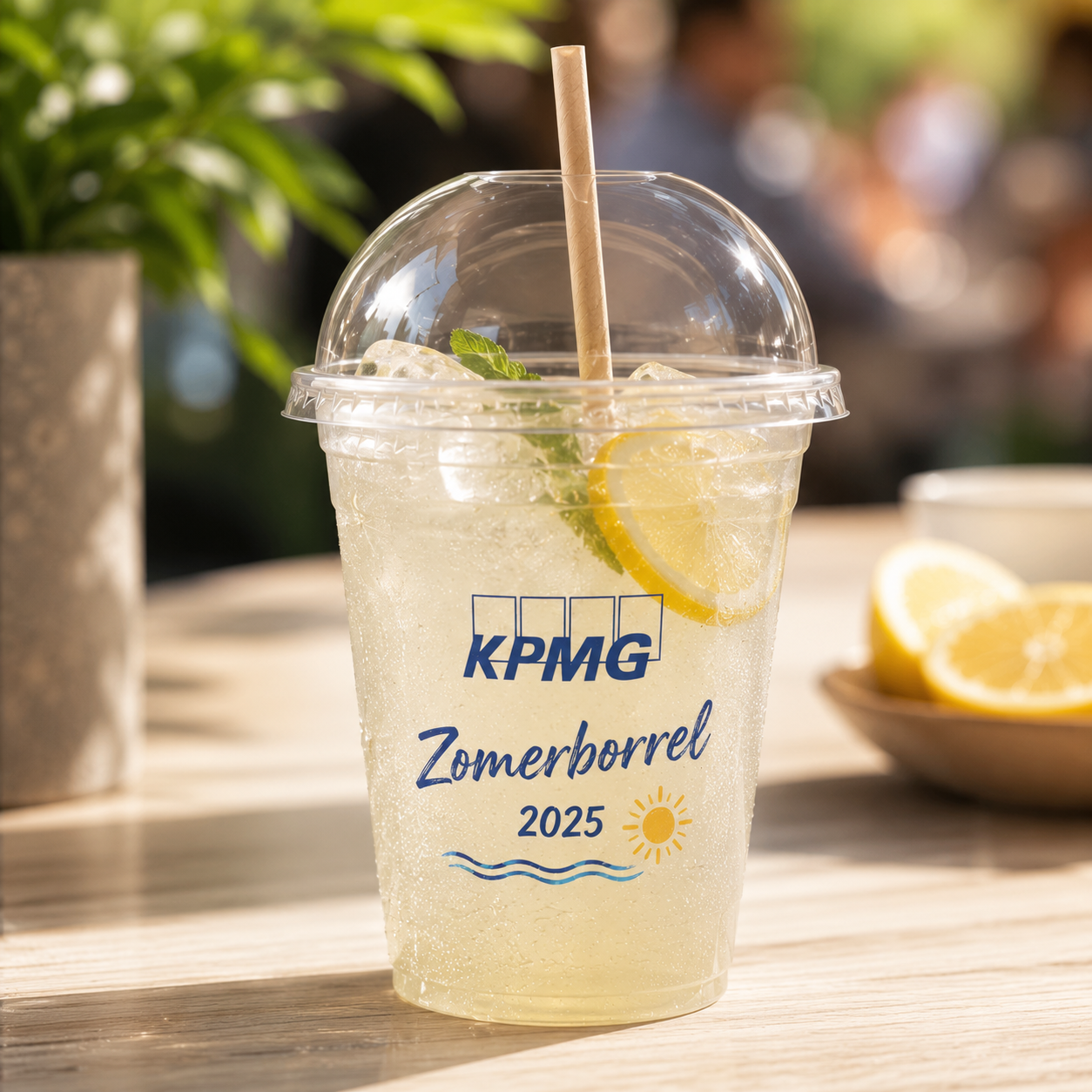 Smoothie bekers bedrukken Smoothie bekers bedrukken
