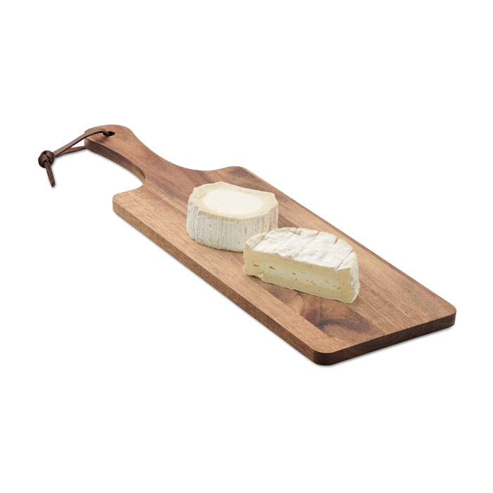 Serveerplank Bedrukken 38,5 × 11 cm – Acaciahout