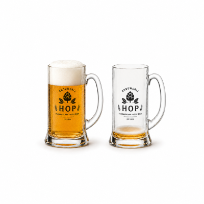 Bierpul Icon 25 cl tapmaat bedrukken