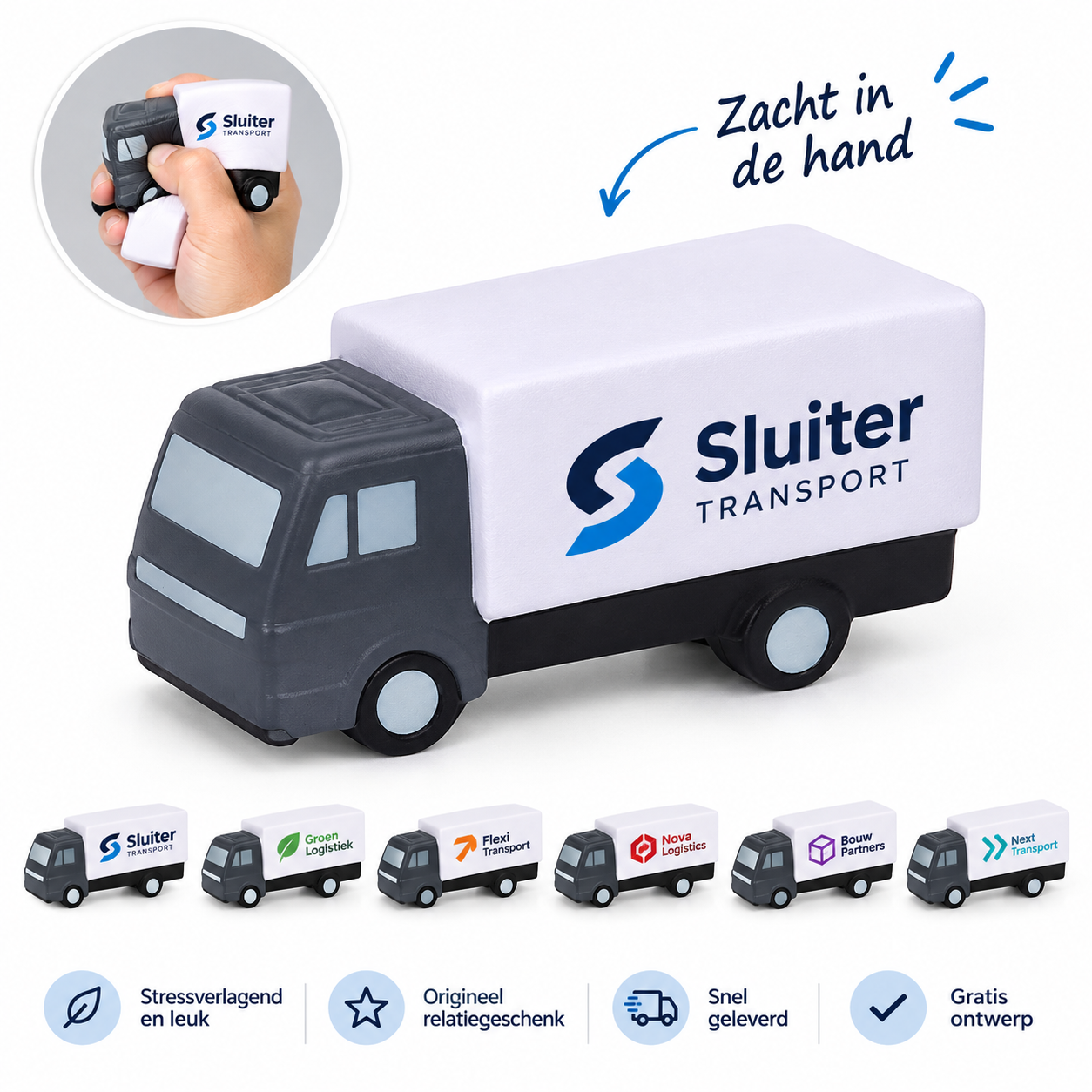 Anti-stress vrachtwagen Bedrukken