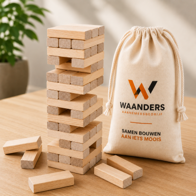 Jenga Stapelspel Bedrukken