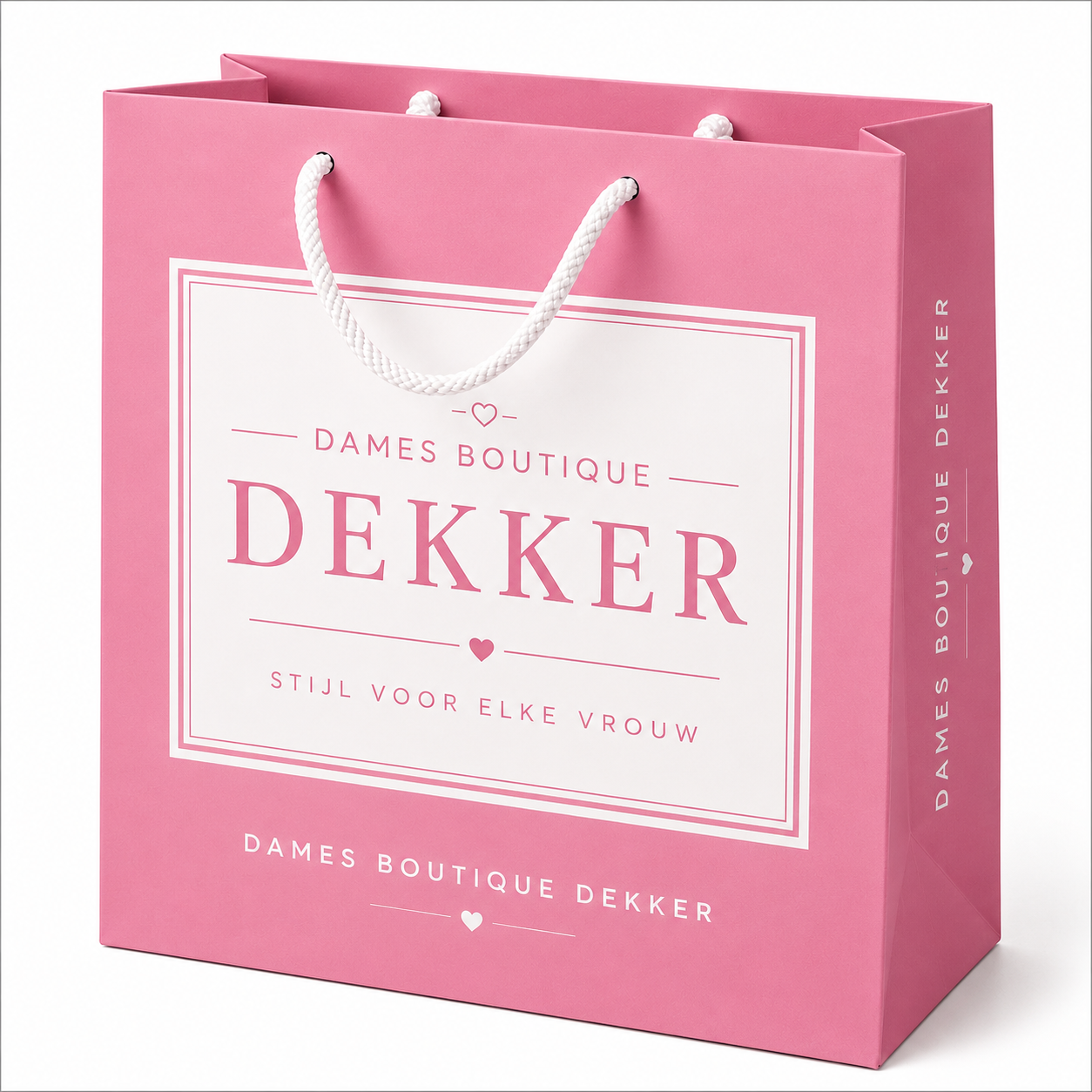 Luxe Papieren Tas Bedrukken 24 × 11 × 32 cm