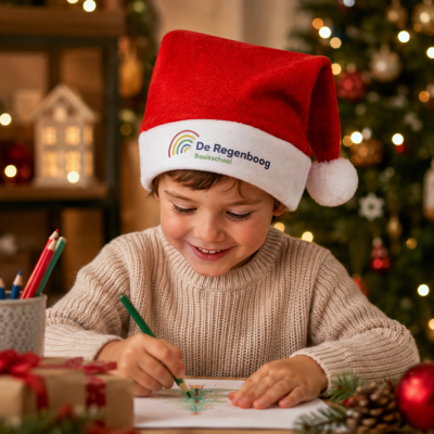 Kinder kerstmuts bedrukken