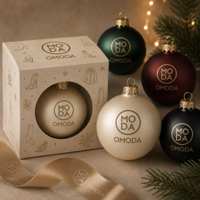 Kerstbal Bedrukken 80 mm
