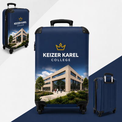Handbagage koffertje bedrukken
