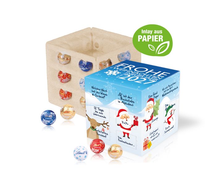 Adventskalender Kubus Bedrukken bedrukken