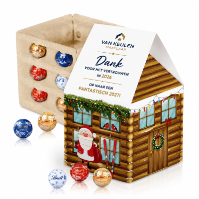 Adventskalender huis Bedrukken bedrukken
