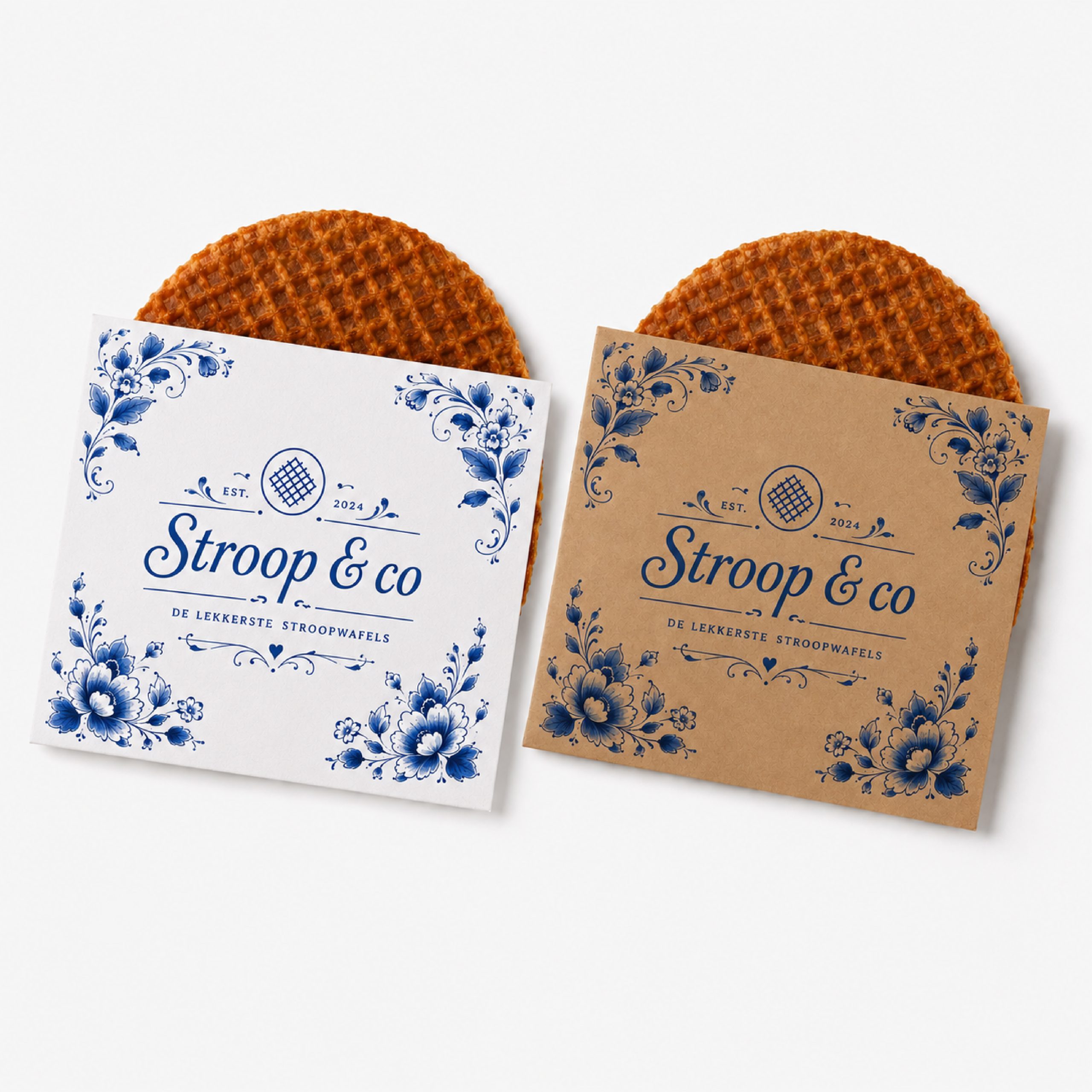 Stroopwafel zakjes bedrukken bedrukken