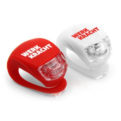 Siliconen Fietslamp Bedrukken