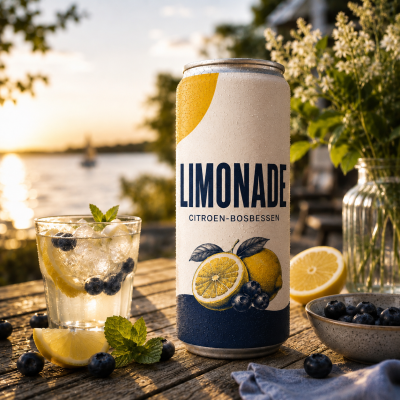 Blikje Limonade bedrukken