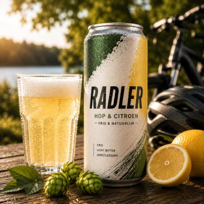 Blikje Radler bedrukken