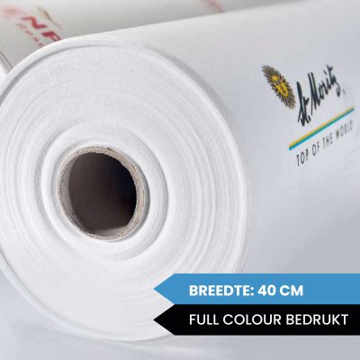 Papieren tafelkleed op rol bedrukken 40 cm