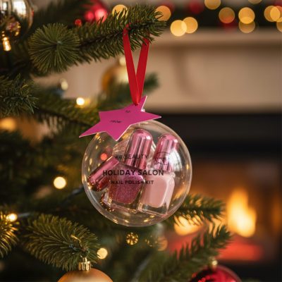 Transparante kerstballen bedrukken bedrukken