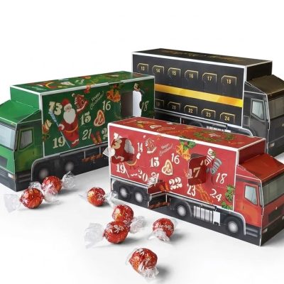 Advent kalender vrachtwagen bedrukken bedrukken