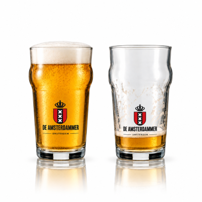 Bierglas Nonic 34 cl bedrukken bedrukken