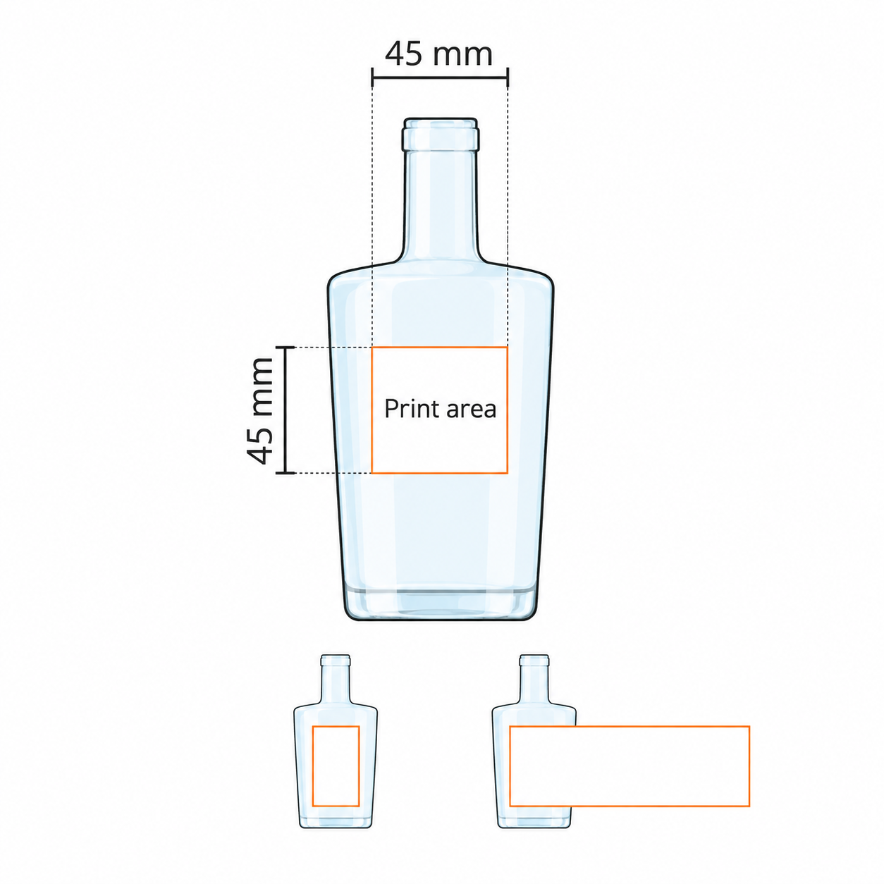 Neos waterfles bedrukken 350 ml bedrukken