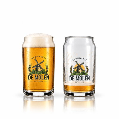 Bierglas Can 35 cl bedrukken bedrukken