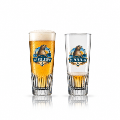 Bierglas Gaetan 33 cl tapmaat bedrukken bedrukken