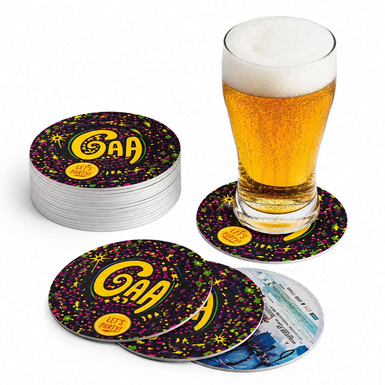 Bierviltje Bedrukken 107 mm – Rond bedrukken