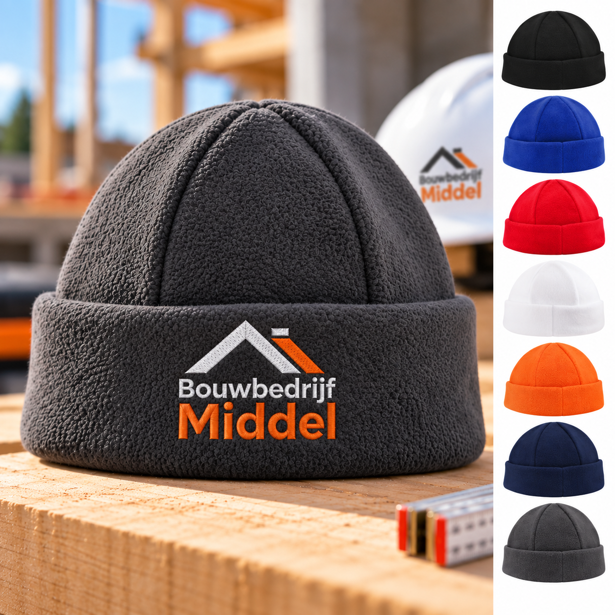 Fleece Muts Bedrukken bedrukken