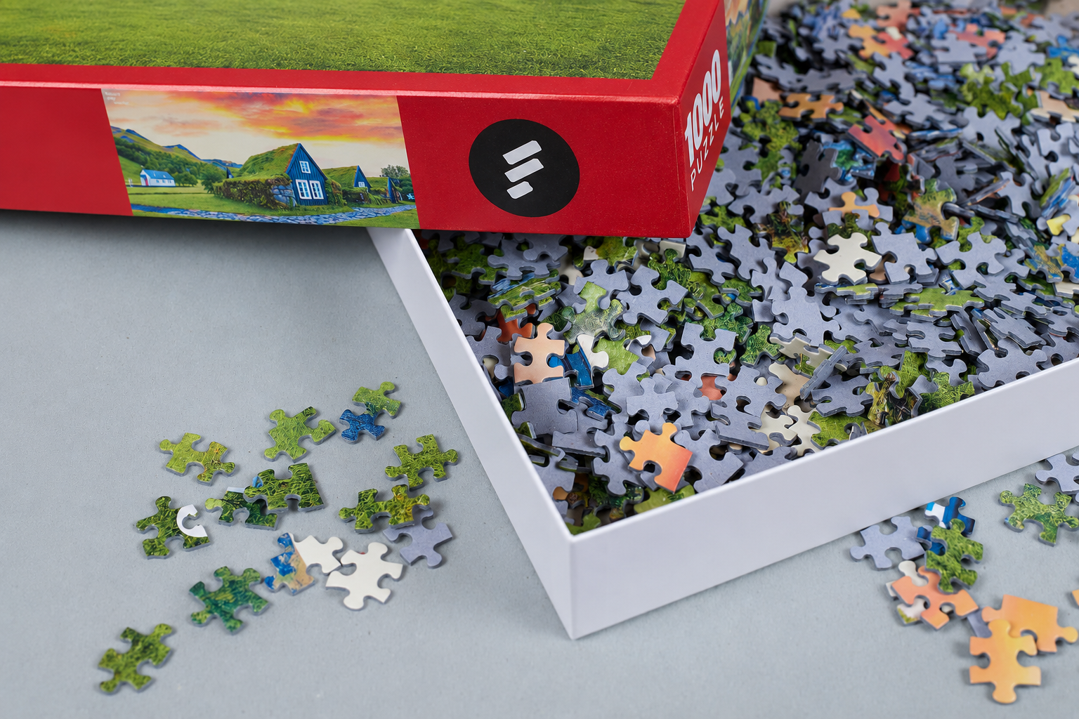 Puzzel bedrukken brievenbus bedrukken
