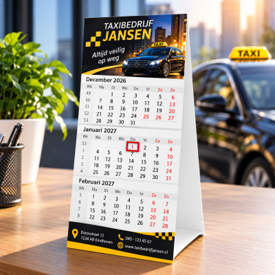 3 maanden mini kalender bedrukken bedrukken