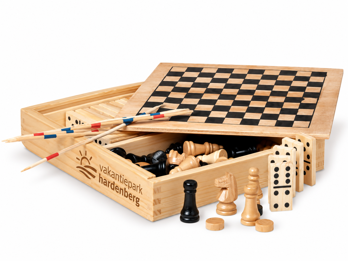 Set van Klassieke Spellen bedrukken
