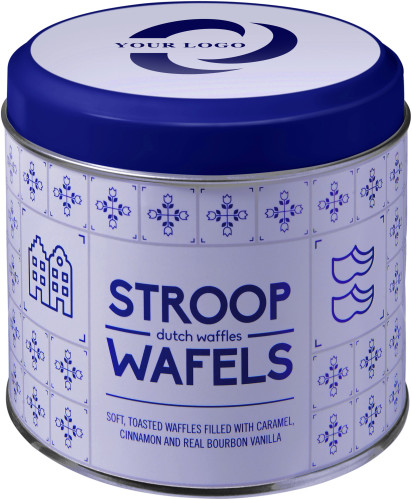Stroopwafel blik bedrukken bedrukken