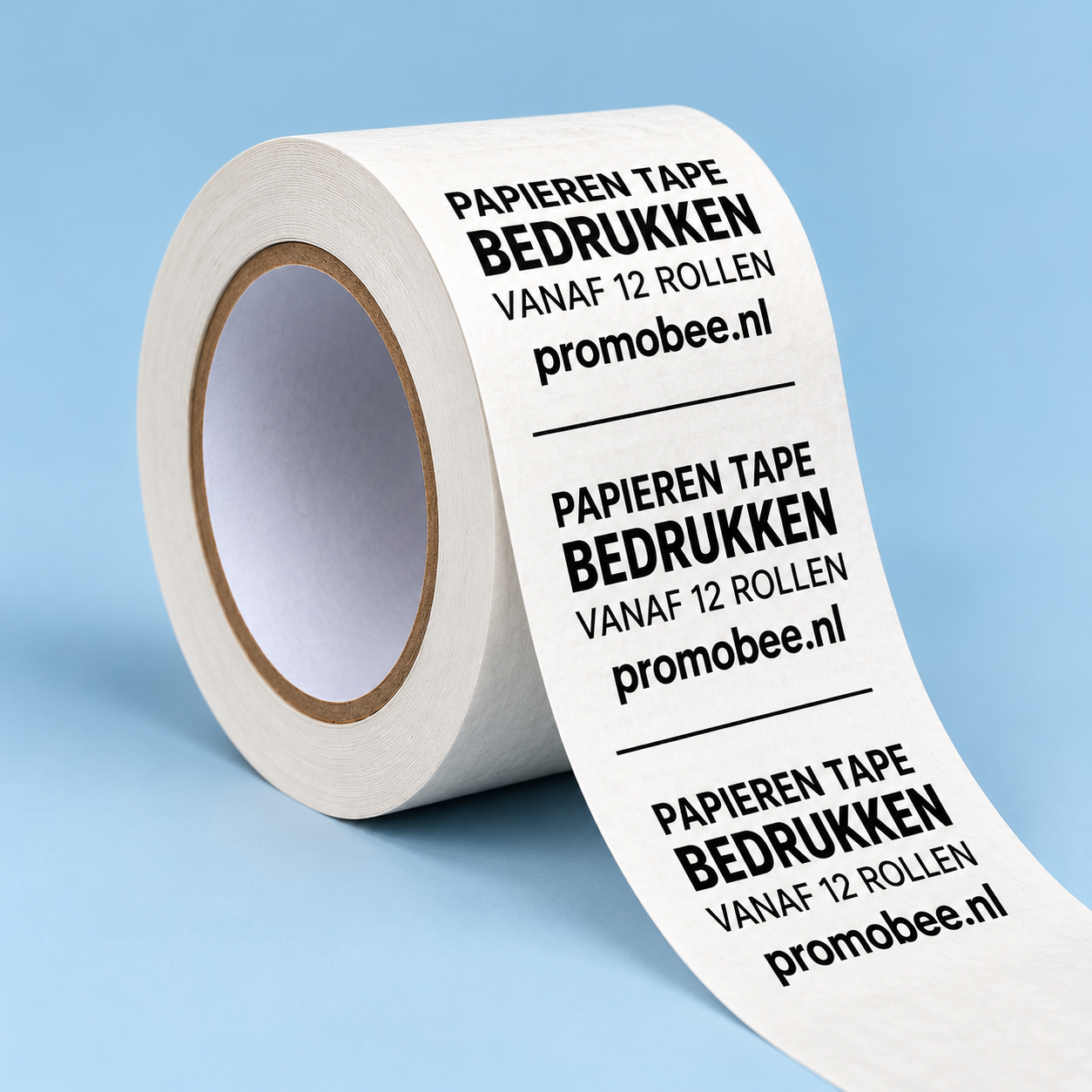 Tape Bedrukken Kleine Oplage – Vanaf 12 Rollen bedrukken