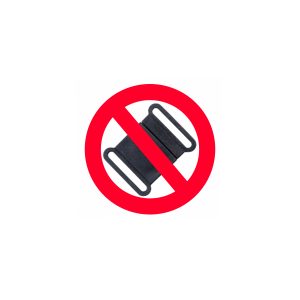 Geen nekclip/Safety clip